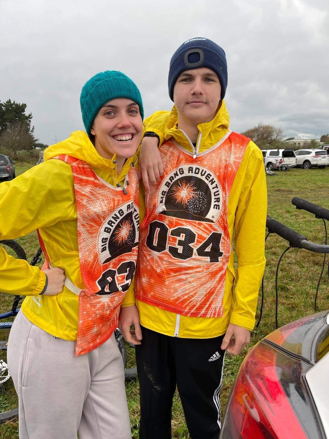 Olivia and Tristan at Big Bang Adventure race